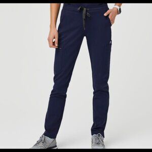 Figs Women's Yola Skinny Scrub Pants Navy Medium Petite